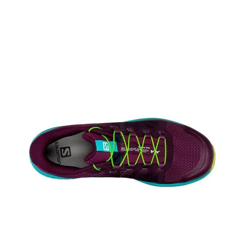 SALOMON Sense Ride 4 Xa Elevate Anti-Slip Wear-Resistant Low-Top Outdoor Shoes Women's Purple Blue-3