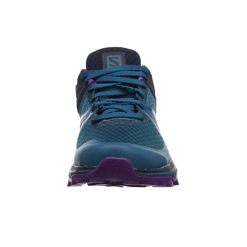 SALOMON Trailster GTX Cushioning Anti-Slip And Wear-Resistant Low-Top Outdoor Shoes Women's Blue Purple-3