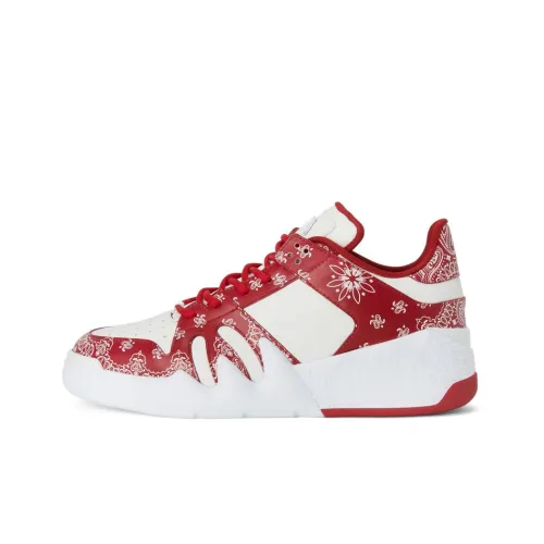 Giuseppe Zanotti Talon Low-top Bandana-print Sneakers