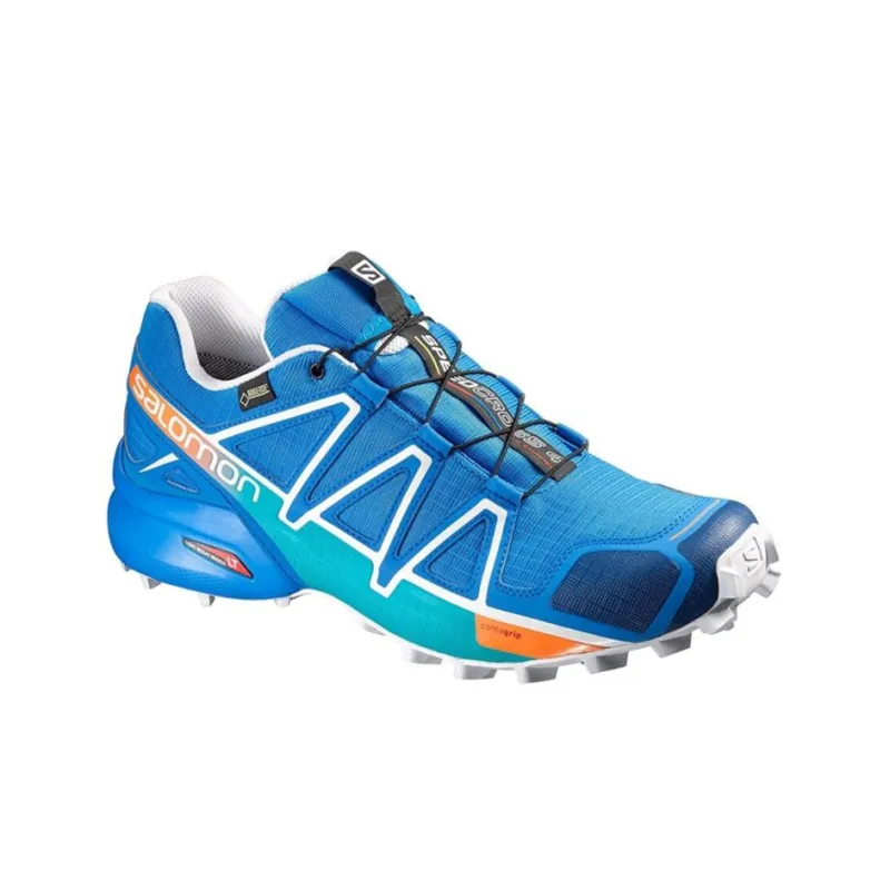 SALOMON 4 Gt Anti Slip Wear Resistant Low Top Outdoor Shoes Men's Sky Blue-1