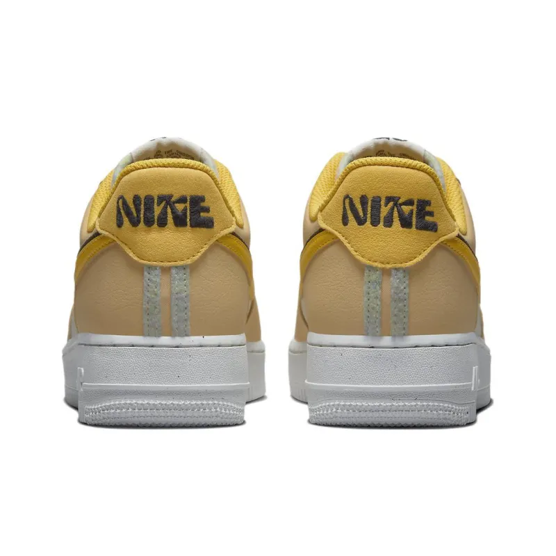 Nike Air Force 1 Low '07 Lx '82 Double Swoosh Sail Yellow Ochre Women's-4
