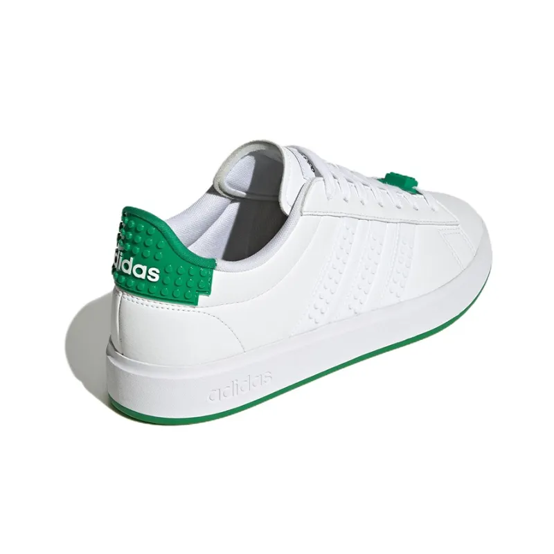 Adidas X Lego 2.0 Grand Court 'White Green'-3