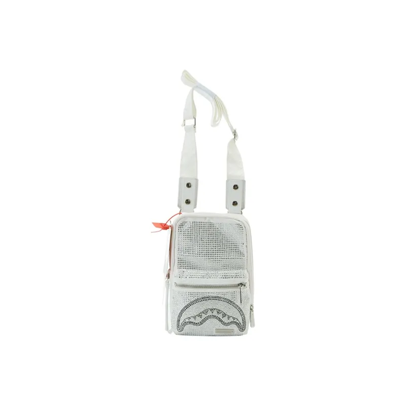 SPRAYGROUND PU Shoulder Bag Trumpets Unisex Raw White-0