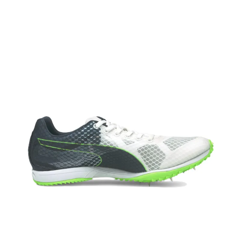 PUMA Evospeed Haraka 6 Low Tops Black White Green-1