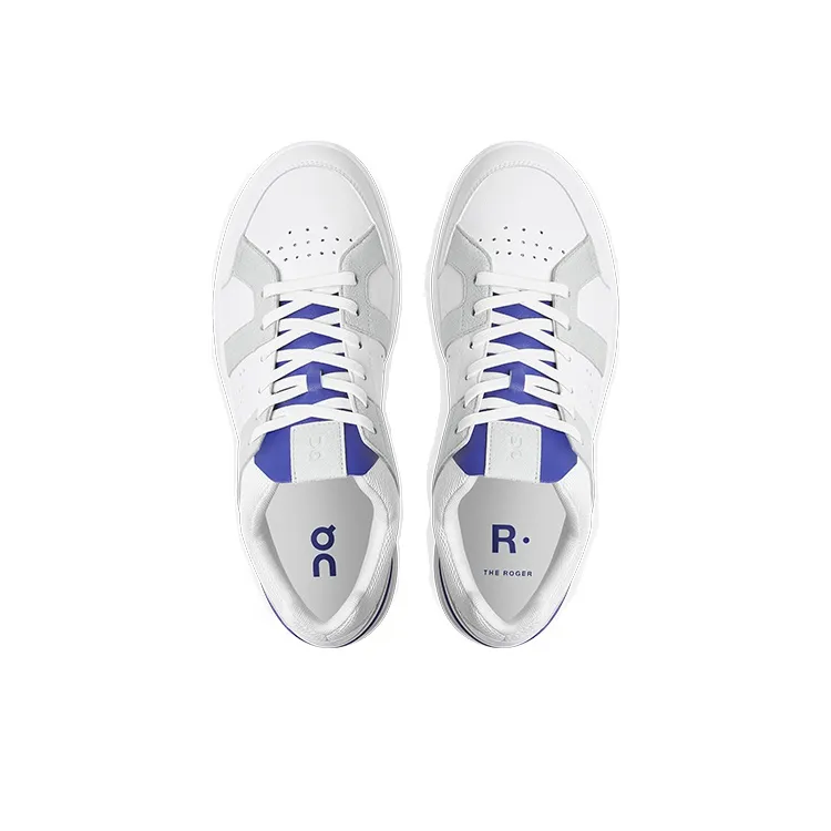 On The Roger Clubhouse White Grey Indigo-3