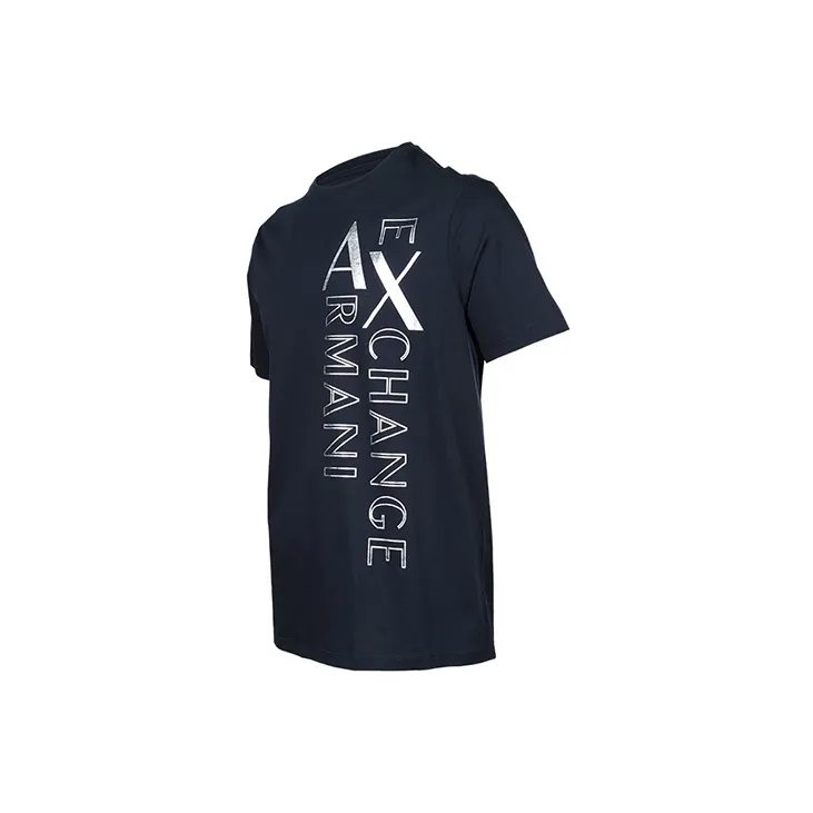 ARMANI EXCHANGE T-Shirts Men Blue-2