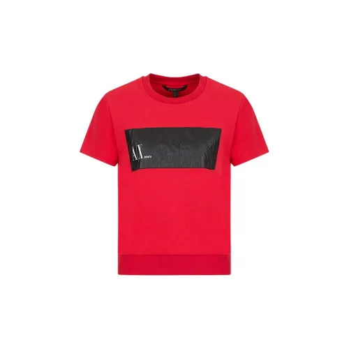 ARMANI EXCHANGE T-Shirts Women's Red