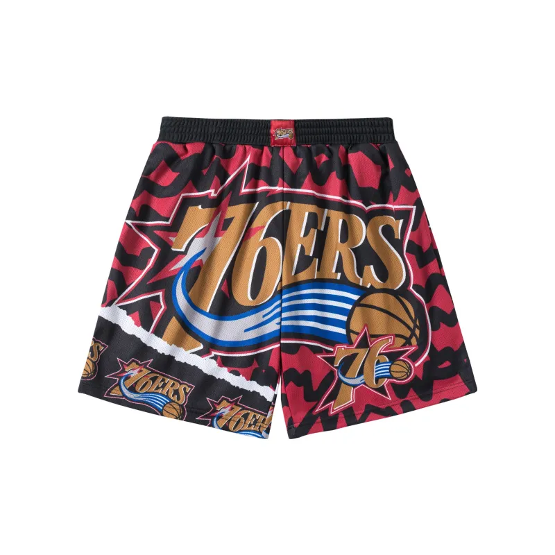 Mitchell & Ness Basketball Shorts Men's Red-1