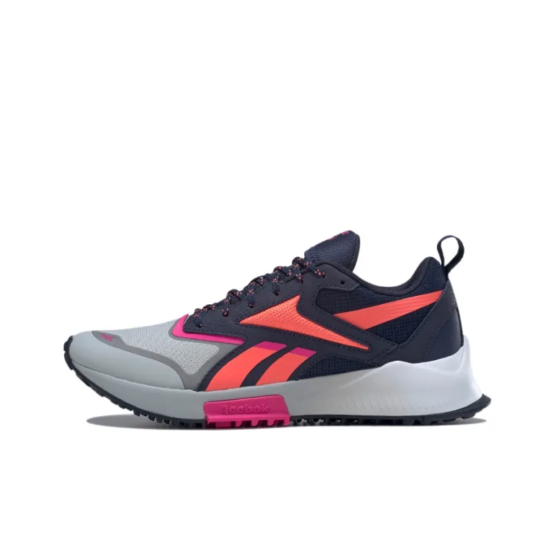 Reebok Women's Lavante Trail 2 'Pure Grey Navy Proud Pink' Women's-0