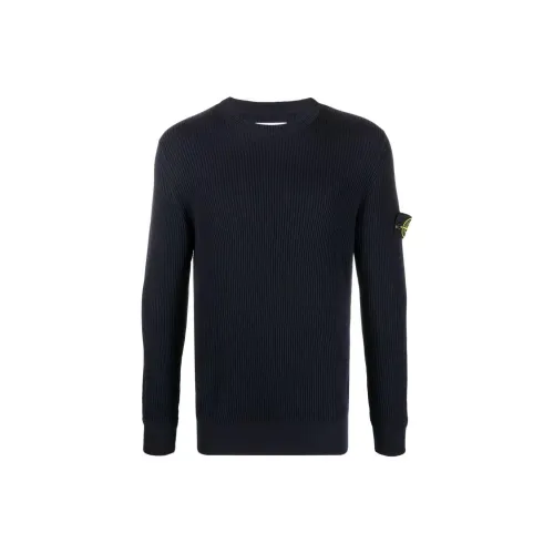 STONE ISLAND Sweaters Men Dark Blue