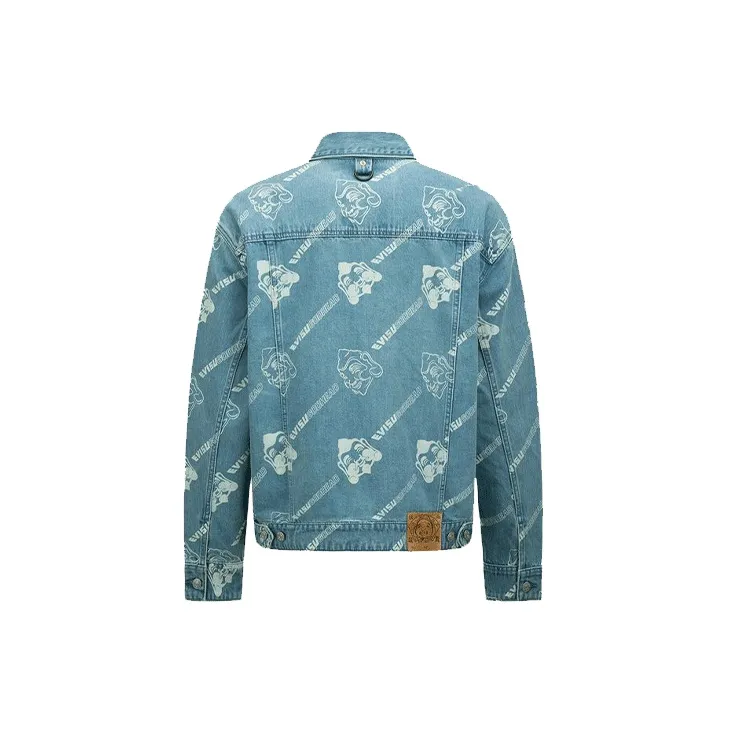 EVISU Denim Jacket Men's Denim Blue-1