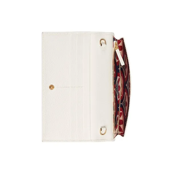 GUCCI Adidas Collaboration Leather Wallet Regular Women's Black-6