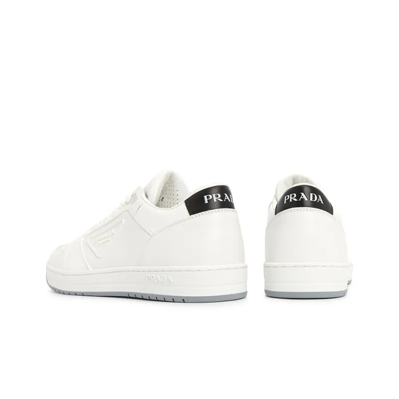PRADA District Leather Sneakers 'White' Women's-4