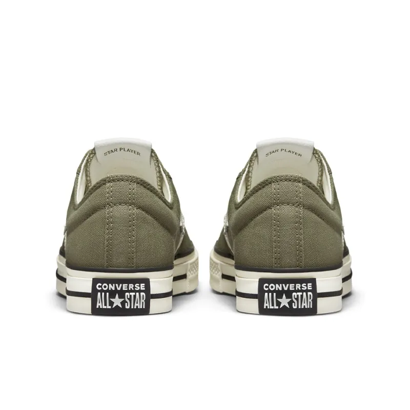 Converse Star Player 76 Retro Casual Skateboarding Shoes Unisex Green-4