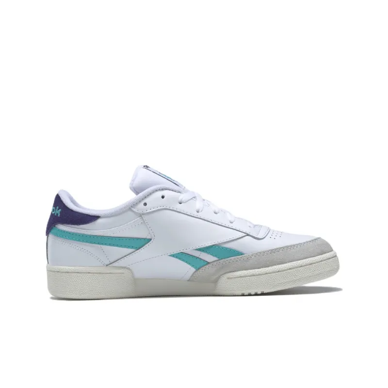 Reebok Club C Revenge White Classic Teal-1