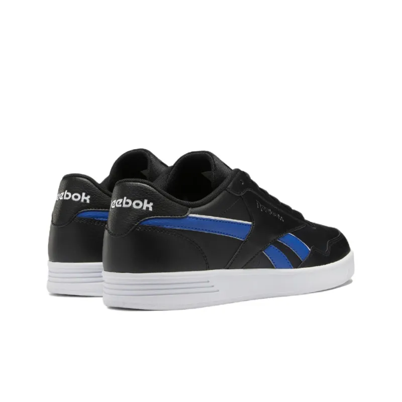 Reebok Royal Techque T Anti-Slip Wear-Resistant Low-Top Skateboard Shoes Black Blue-3