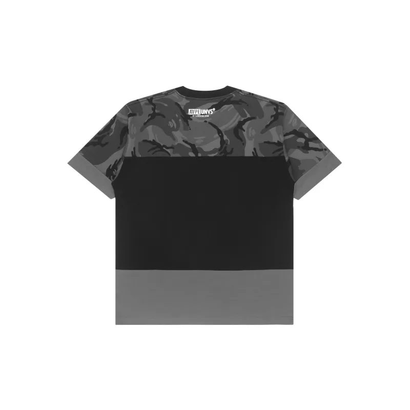 Aape T Shirts Unisex Black Camouflage BKZ-1