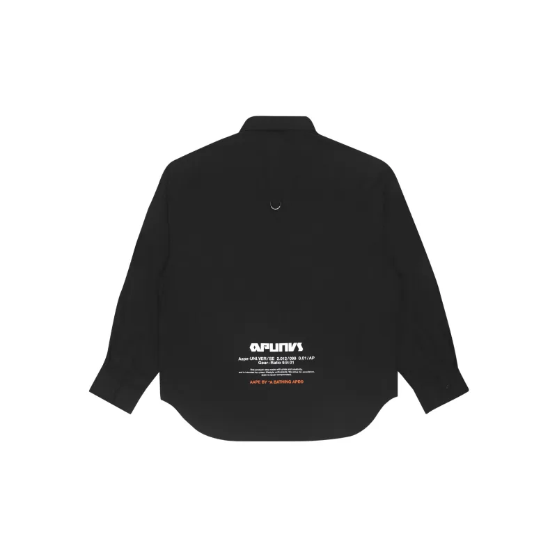 Aape Logo print Cotton Shirt-1