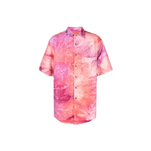 SONG FOR THE MUTE Shirts Men Pink