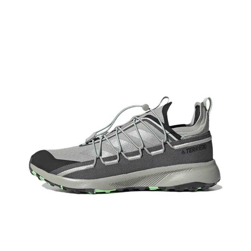 Adidas Terrex Voyager 21 Canvas 'Metal Grey Beam Green'-0