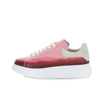 Alexander McQueen Oversized Sneakers 'Pink Dip Dyed' Women's