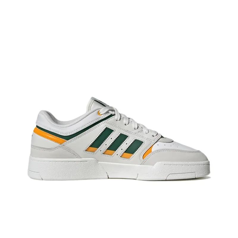 Adidas Originals Drop Step Low 'Grey White Green Yellow'-1