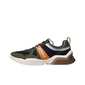 COACH CitySole Runner Anti-Slip Wear-Resistant Low-Top Casual Shoes Men's Green
