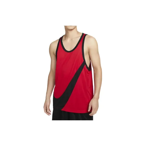 Nike Dri-Fit Basketball Jerseys Men Red