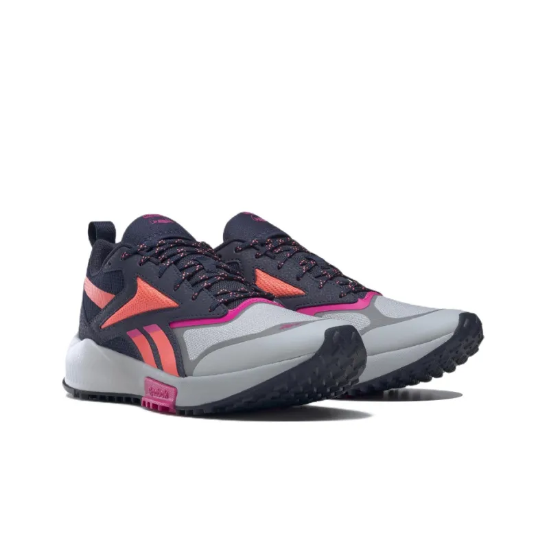Reebok Women's Lavante Trail 2 'Pure Grey Navy Proud Pink' Women's-2