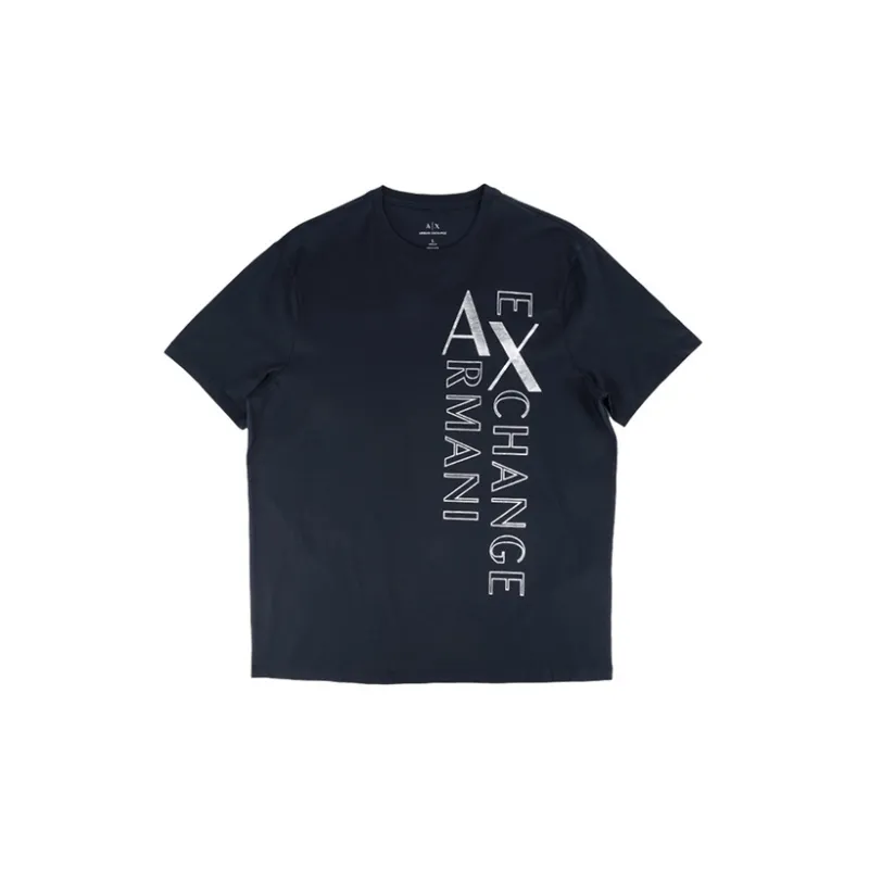 ARMANI EXCHANGE T-Shirts Men Blue-4