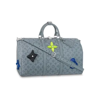 LOUIS VUITTON Keepall 50 Granite