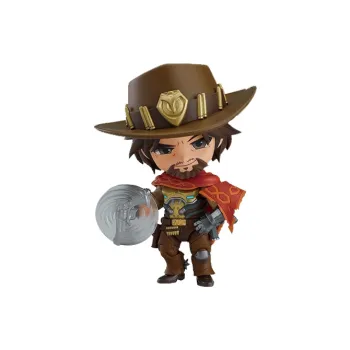 GSC Cassidy/McCree Nendoroid No. 1030 Overwatch McCree Classic Game Skin Chibi Figures 10cm