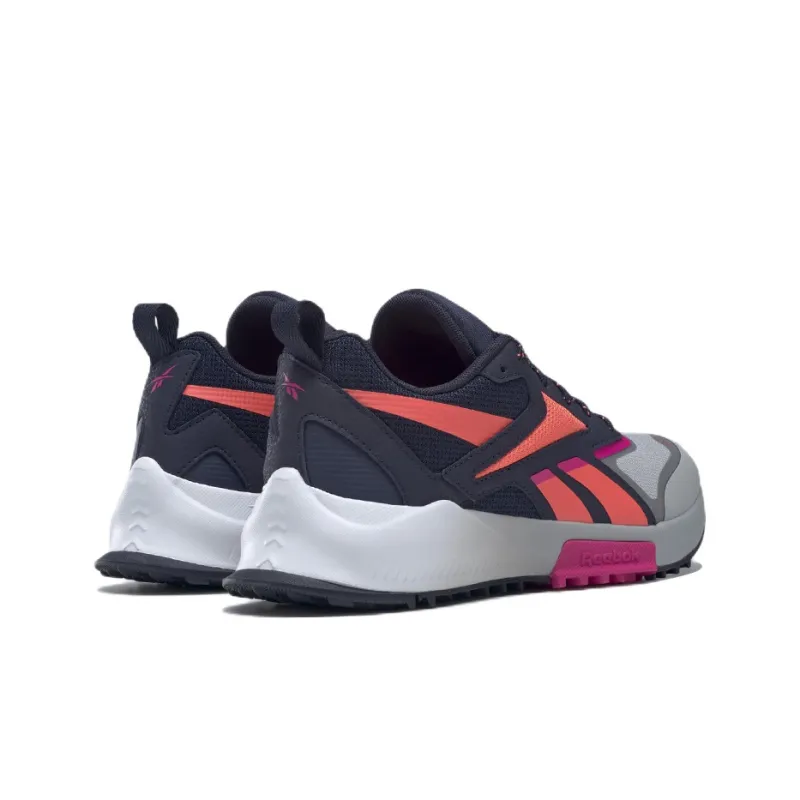Reebok Women's Lavante Trail 2 'Pure Grey Navy Proud Pink' Women's-3