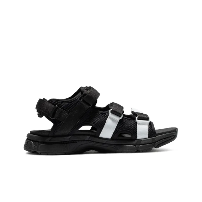 Asics Kahana Sd 2 Fashion Retro Sports Unisex Sandals 'Black White'-1
