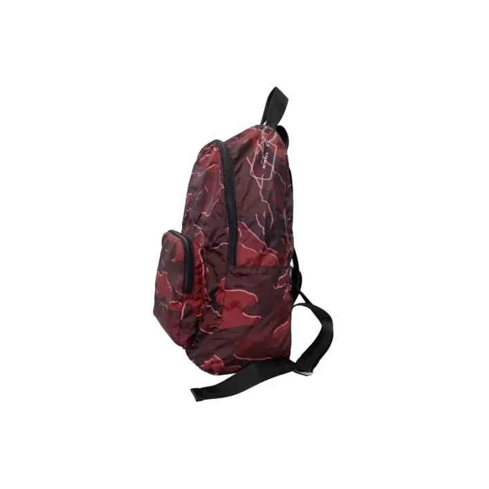 COACH Nylon Backpack Medium Size Men's Red Camouflage-2