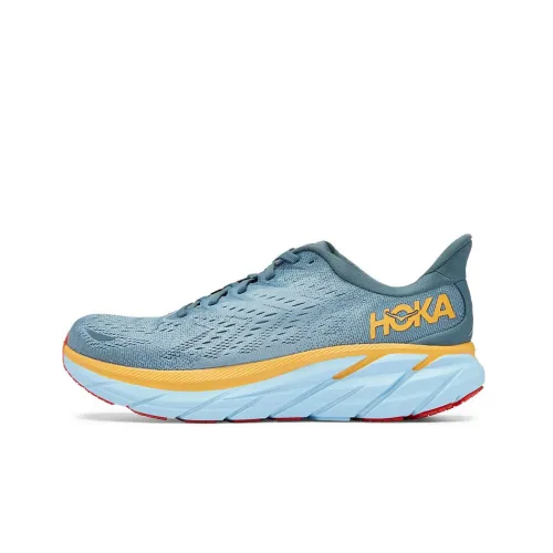 HOKA ONE ONE Clifton 8 Goblin Blue Mountain Spring