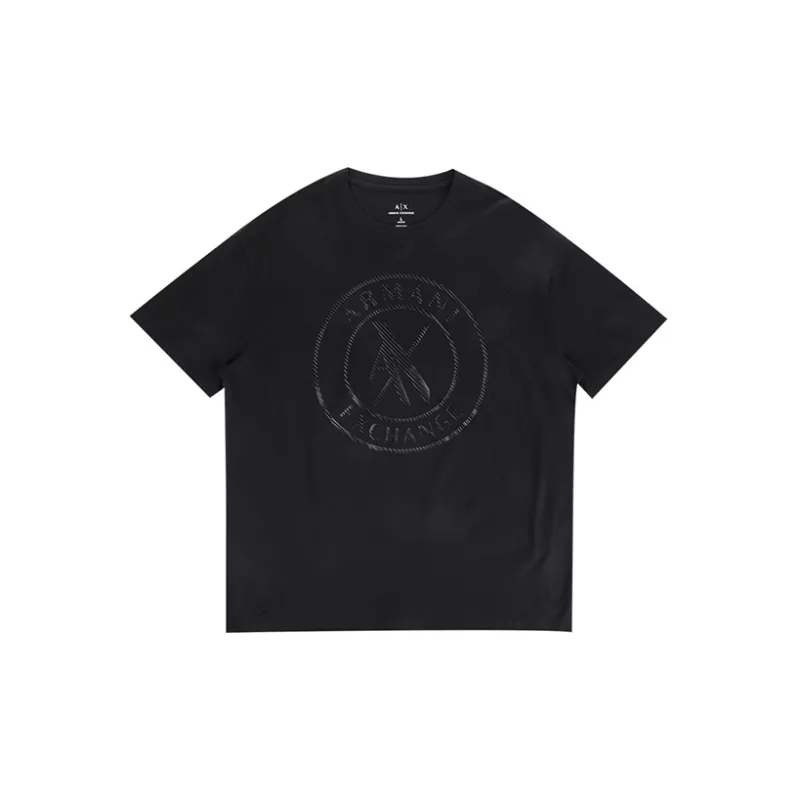 ARMANI EXCHANGE T Shirts Men Black-4