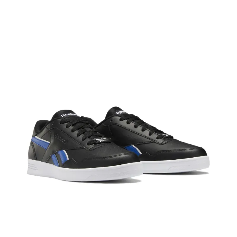 Reebok Royal Techque T Anti-Slip Wear-Resistant Low-Top Skateboard Shoes Black Blue-2