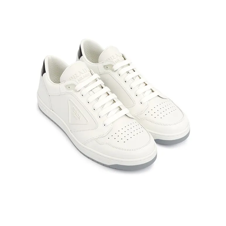 PRADA District Leather Sneakers 'White' Women's-2