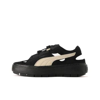 PUMA Platform Trace Beach Sandals Women's Black Rice