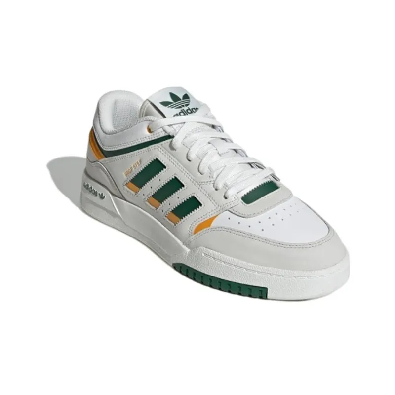 Adidas Originals Drop Step Low 'Grey White Green Yellow'-2