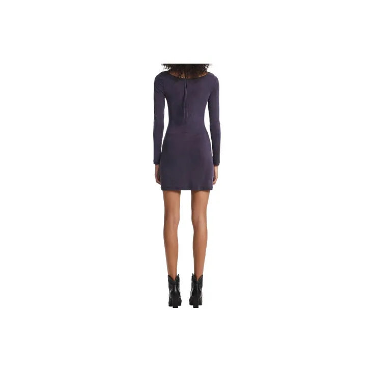 DION LEE Long-Sleeved Dresses Women's Blue-1