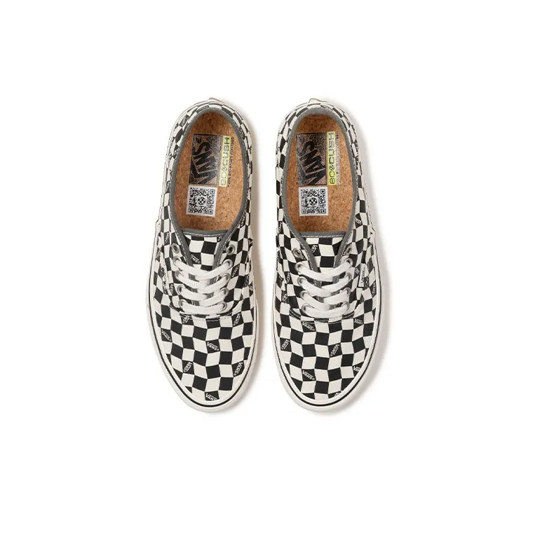 Vans Authentic Vr3 Sf Low Top Casual Skateboarding Shoes Unisex Black White Grid 'Black White'-3