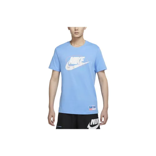 Nike T-Shirts Men City Blue