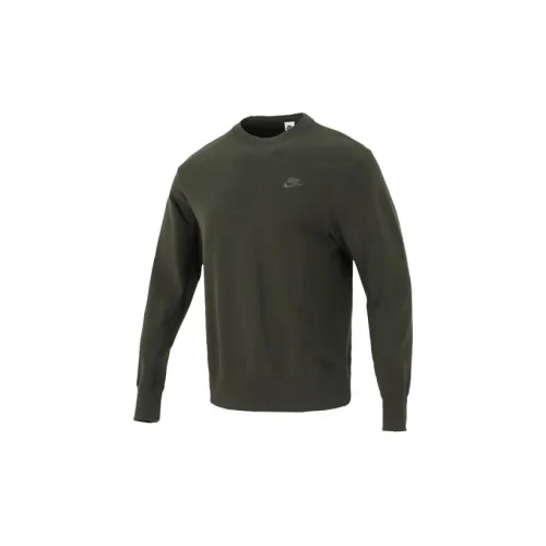 Nike Sweatshirts Men Brown Green