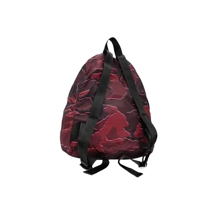 COACH Nylon Backpack Medium Size Men's Red Camouflage-3