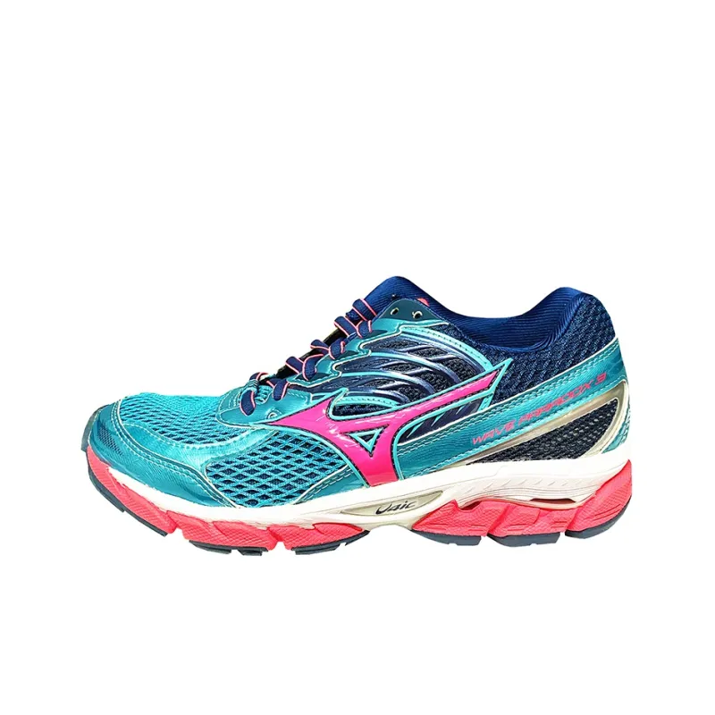 Mizuno Wave Paradox 3 Wear resistant Blue Pink White 'Blue Pink' Women's-0