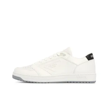 PRADA District Leather Sneakers 'White' Women's
