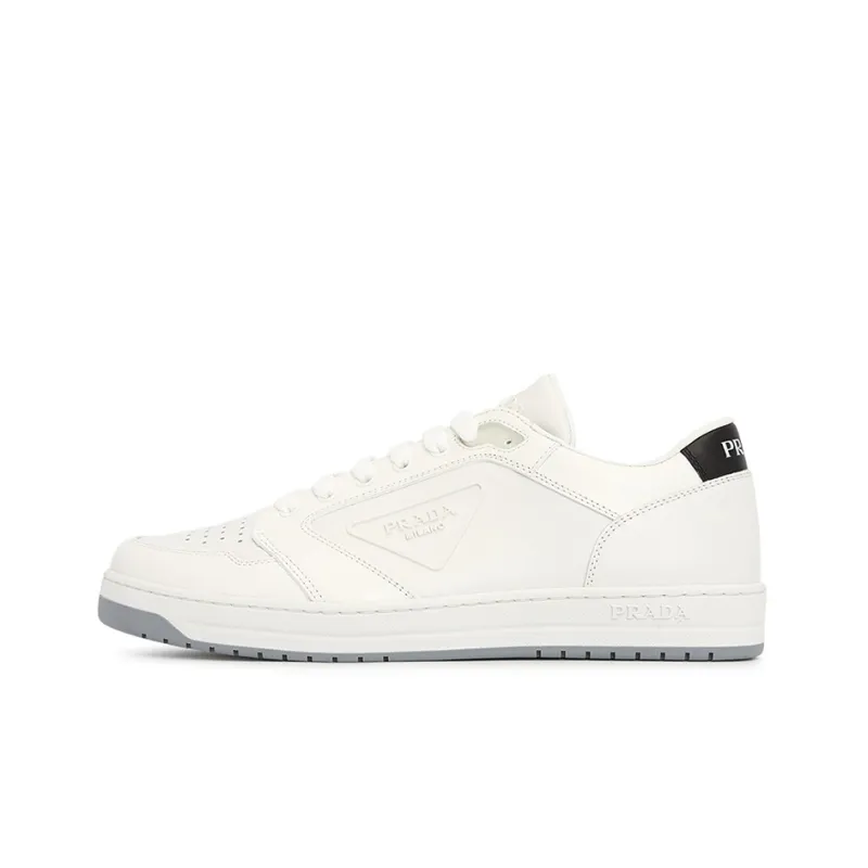 PRADA District Leather Sneakers 'White' Women's-0