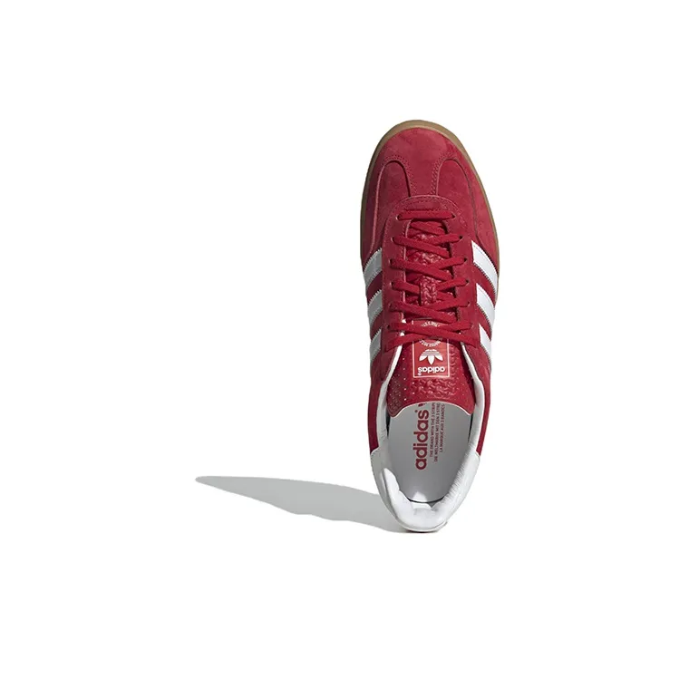 Adidas Originals Gazelle Indoor Scarlet Cloud White-4